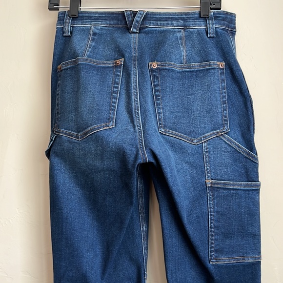 Duluth Trading co double chap jeans size 6 high waisted EUC - Picture 6 of 8